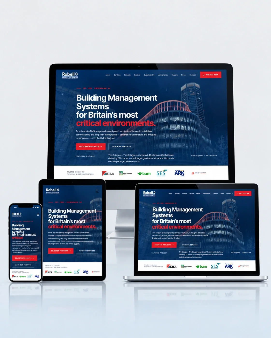 Robell Control Systems website