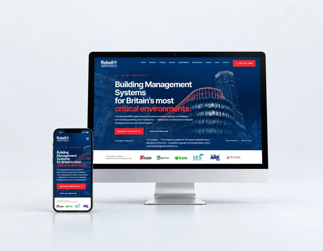 Robell Control Systems website