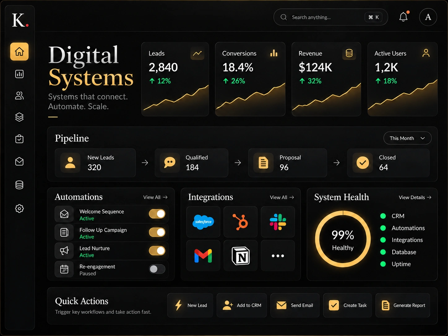 Digital Systems illustrative design direction