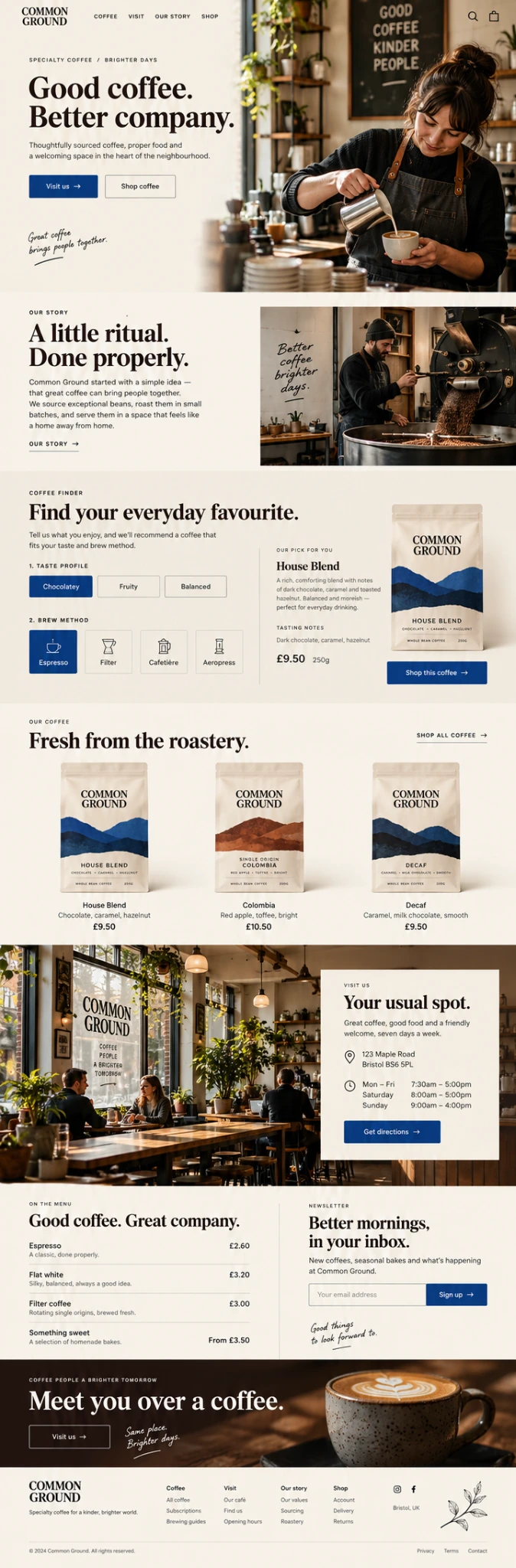 Common Ground website preview